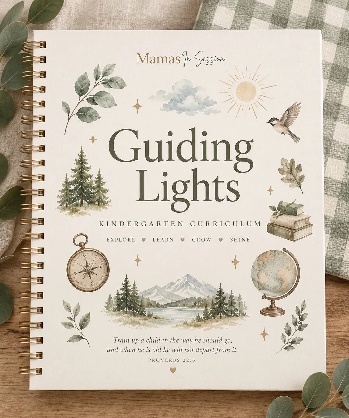 Guiding Lights — Kindergarten Level Curriculum by Mamas In Session