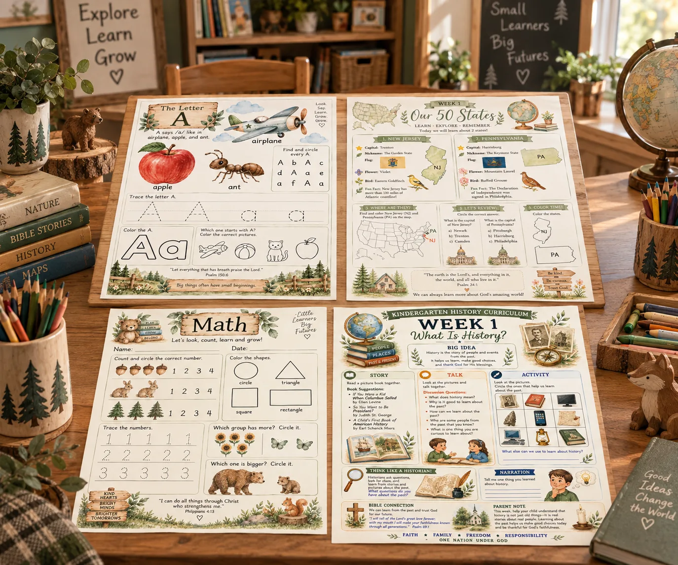 Pick a worksheet